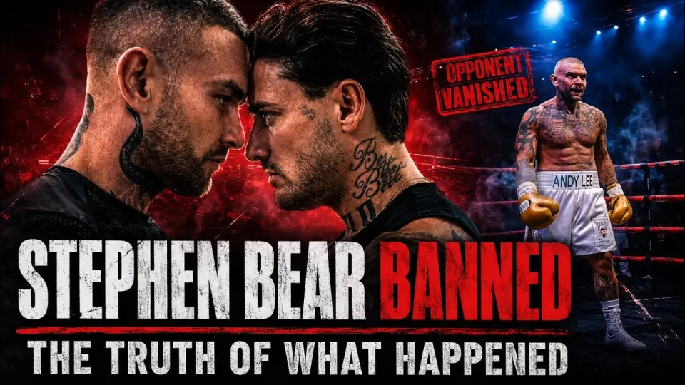 Stephen Bear banned: the truth of what happened